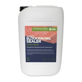 Essential Block Paving Sealer - Satin Finish - 15m2 Coverage